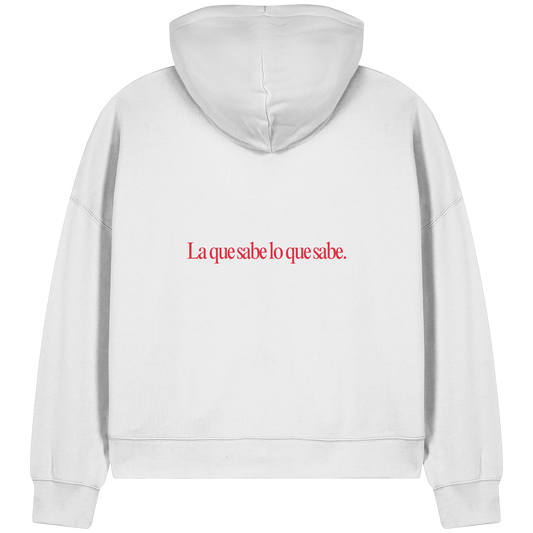 LA QUE SABE LO QUE SABE