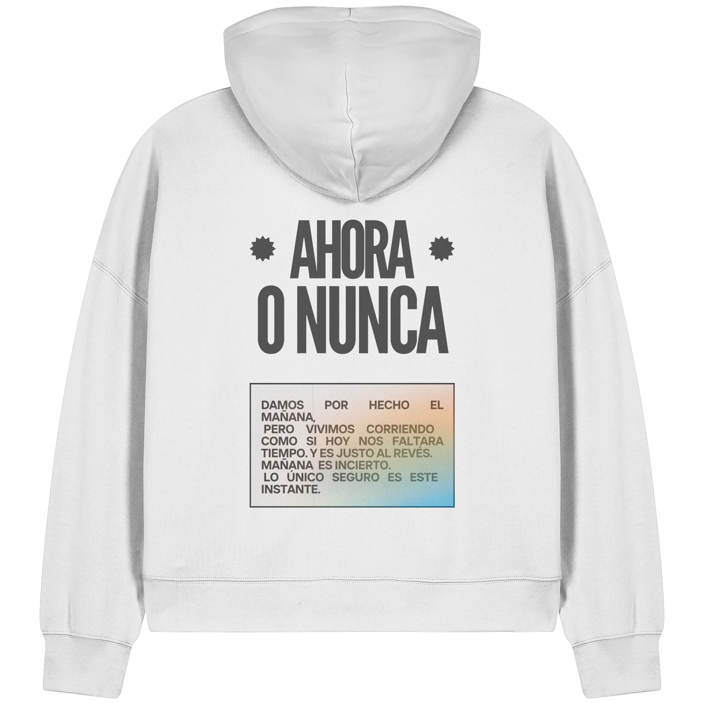 AHORA O NUNCA