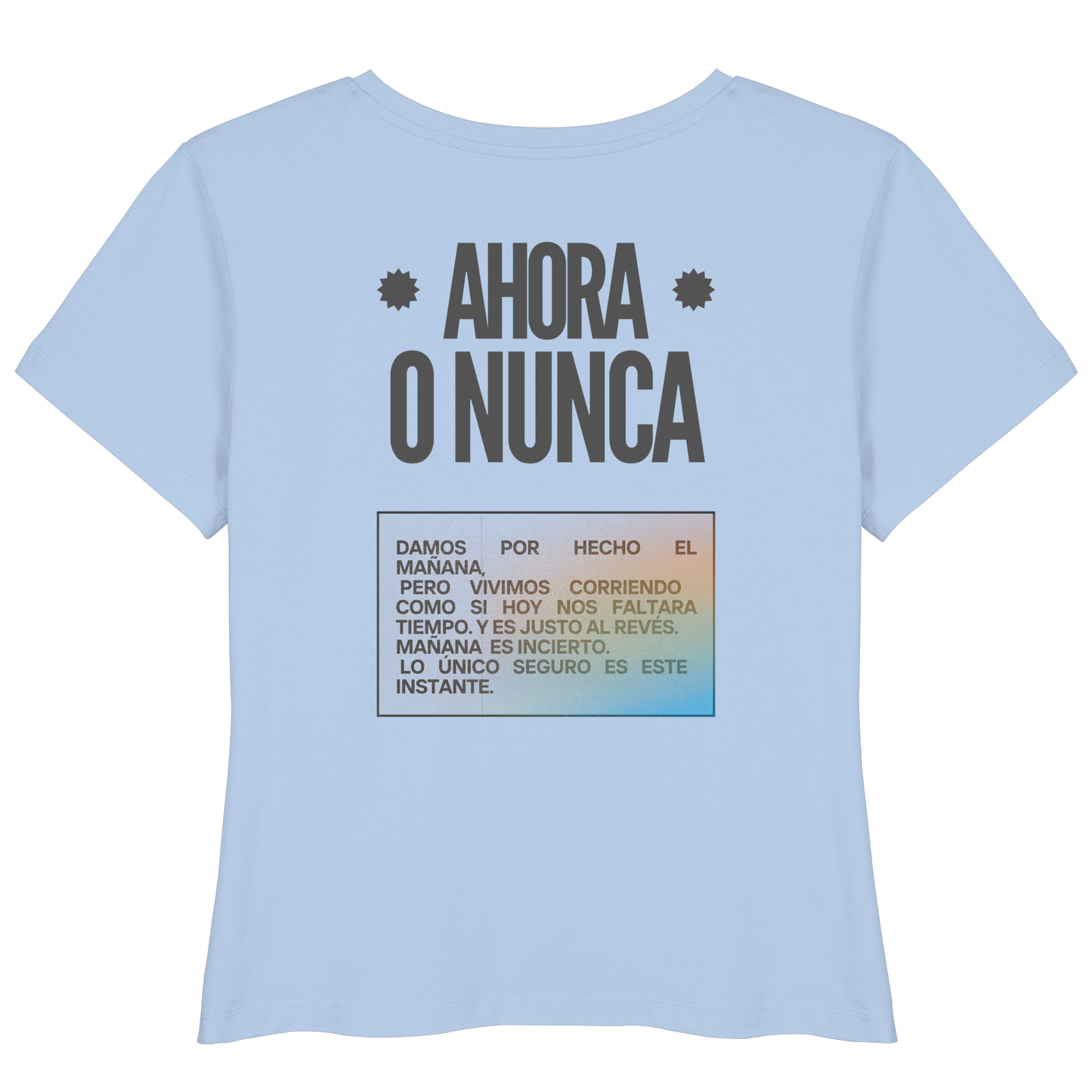 AHORA O NUNCA