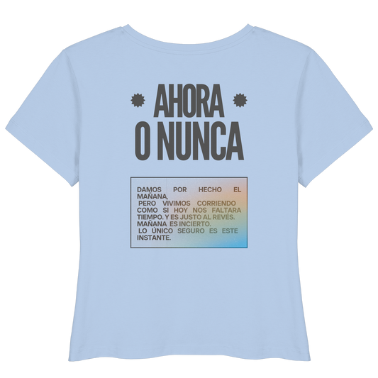 AHORA O NUNCA