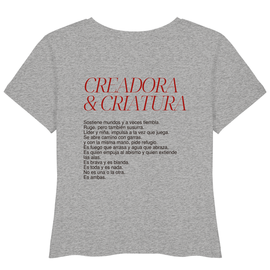 CRIATURA Y CREADORA