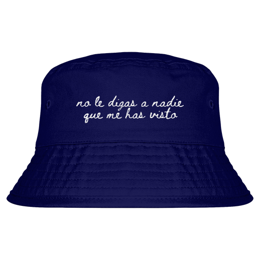 No le digas a nadie que me has visto