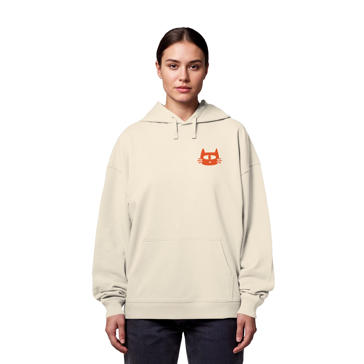 JESÚS TE AMA SUDADERA UNISEX OVERSIZE