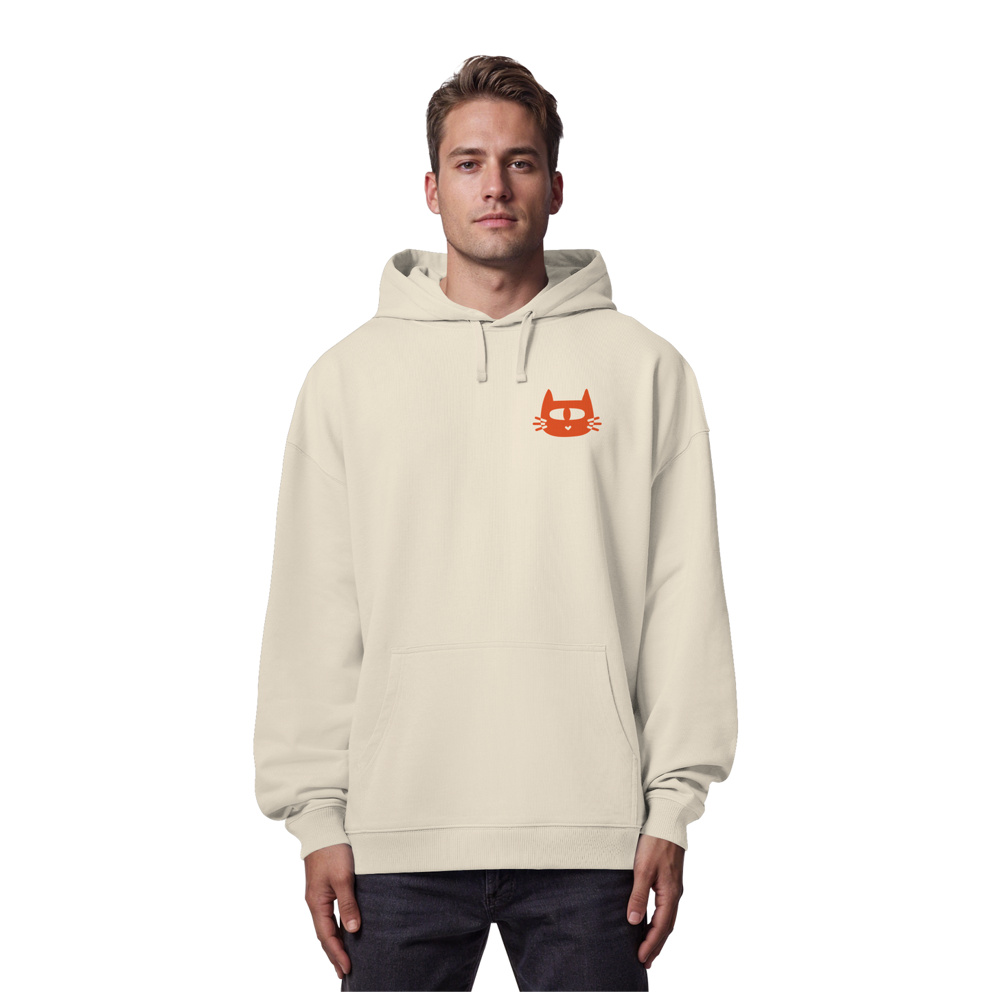 JESÚS TE AMA SUDADERA UNISEX OVERSIZE