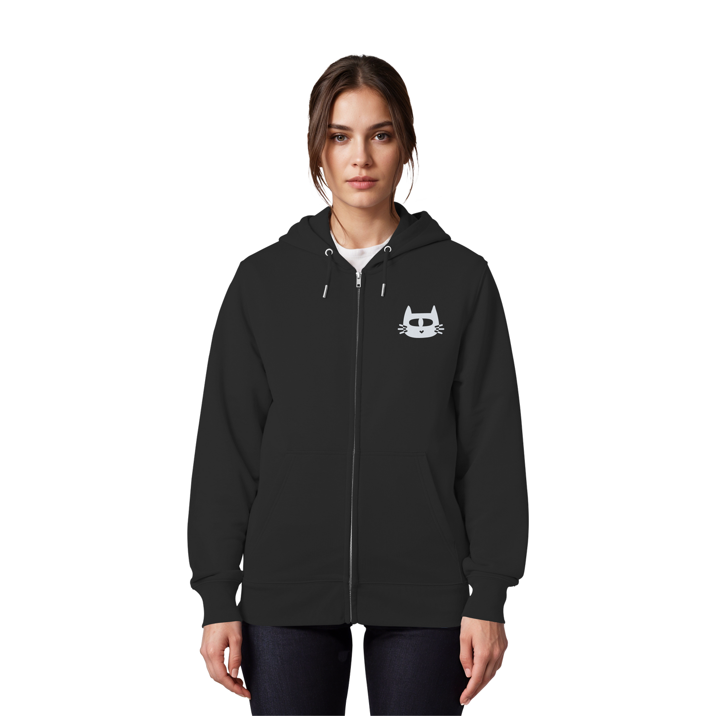 LO QUE ÉL OS DIGA SUDADERA CREMALLERA