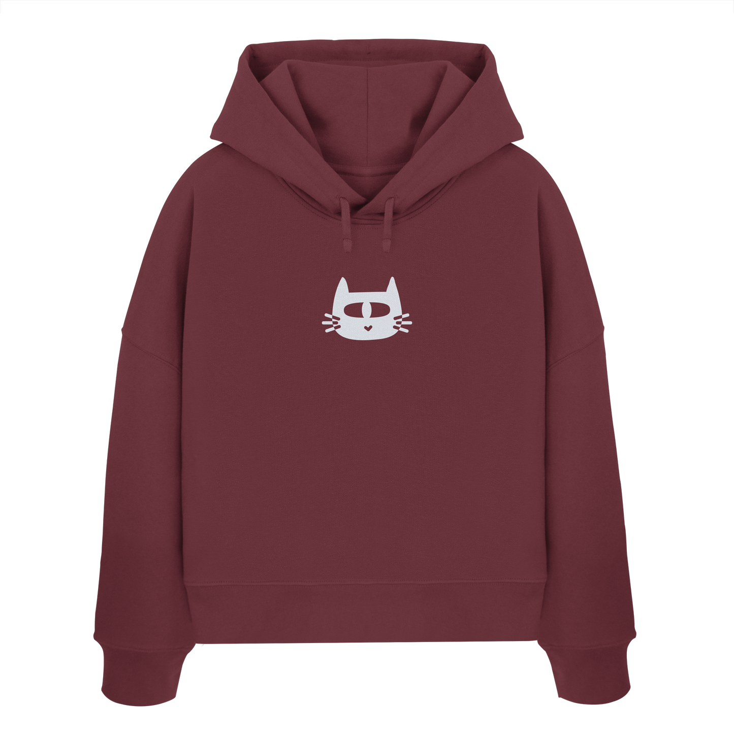 LO QUE ÉL OS DIGA SUDADERA BOXY CAPUCHA