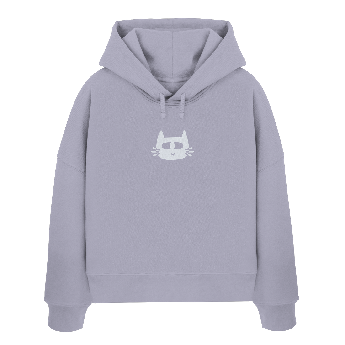 LO QUE ÉL OS DIGA SUDADERA BOXY CAPUCHA