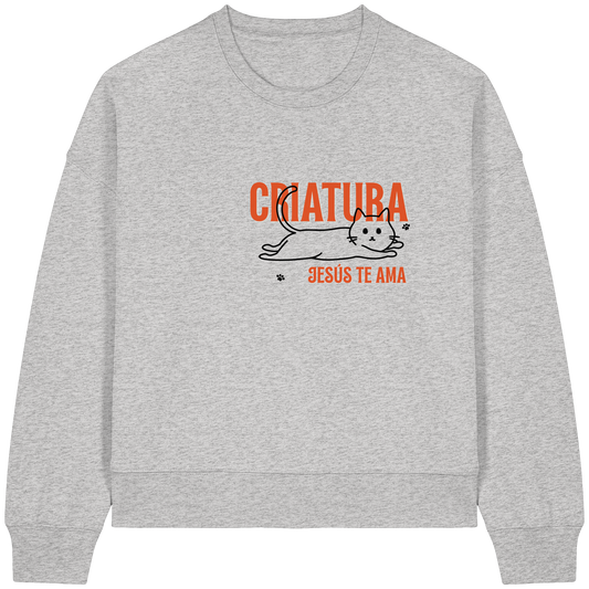 JESÚS TE AMA SUDADERA SIN CAPUCHA