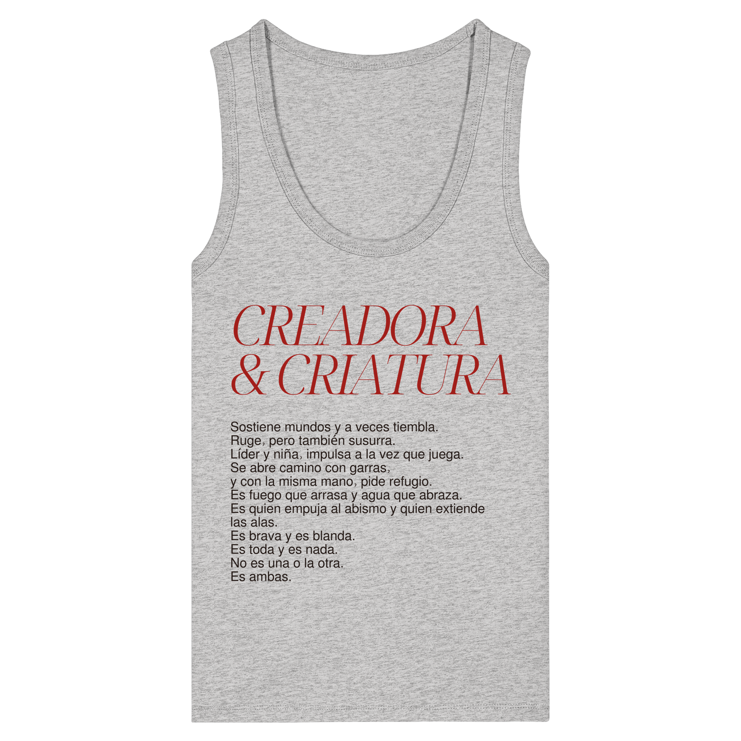 CRIATURA Y CREADORA