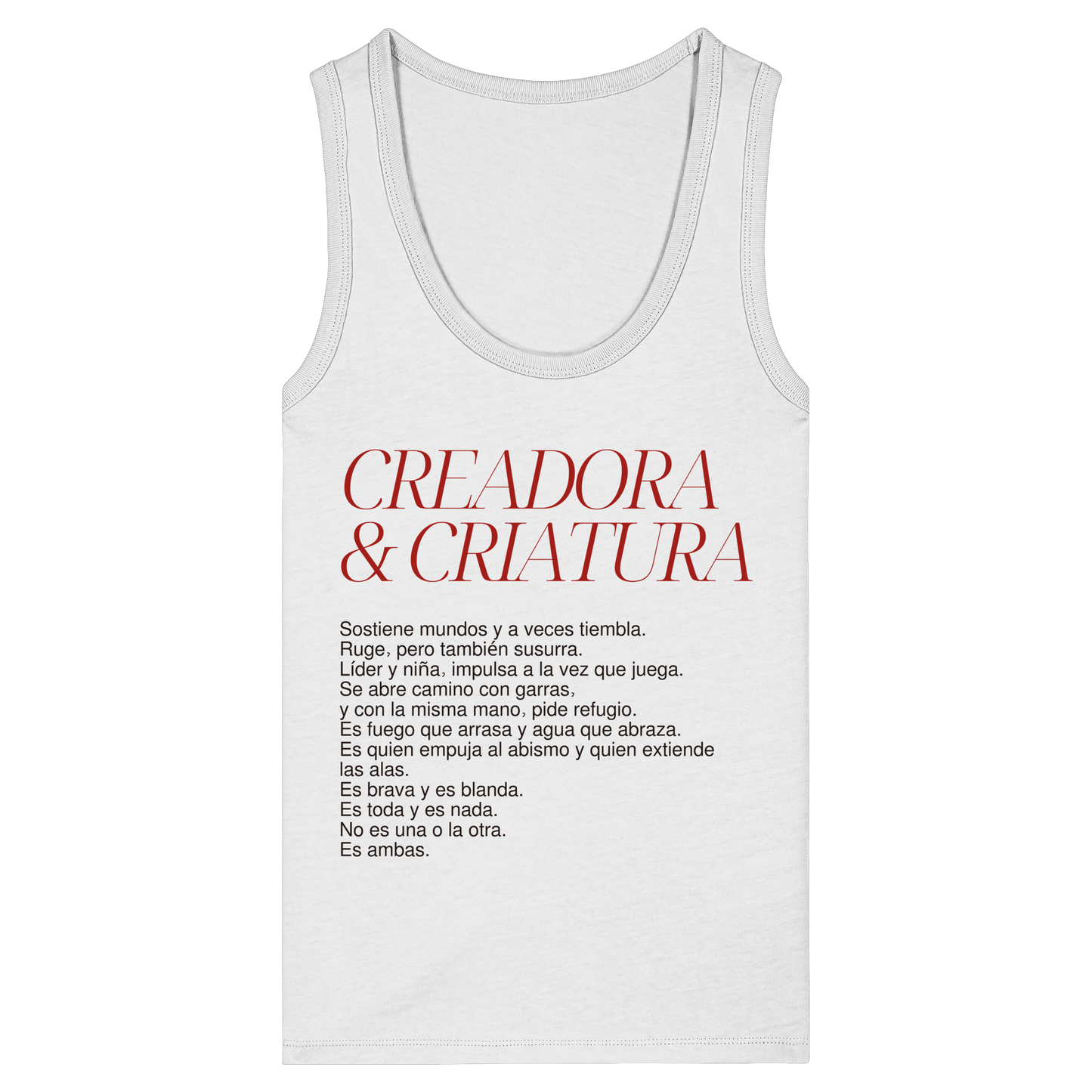 CRIATURA Y CREADORA