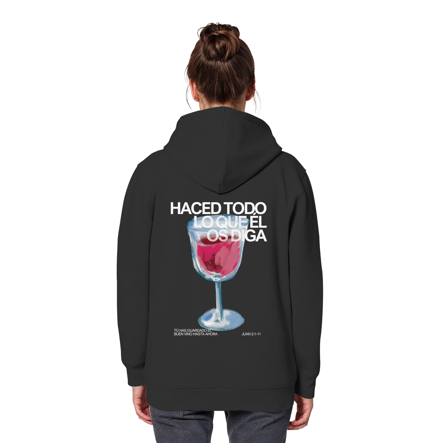 LO QUE ÉL OS DIGA SUDADERA CAPUCHA