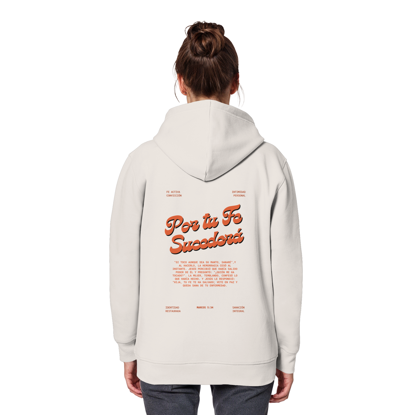 POR TU FE SUDADERA CAPUCHA