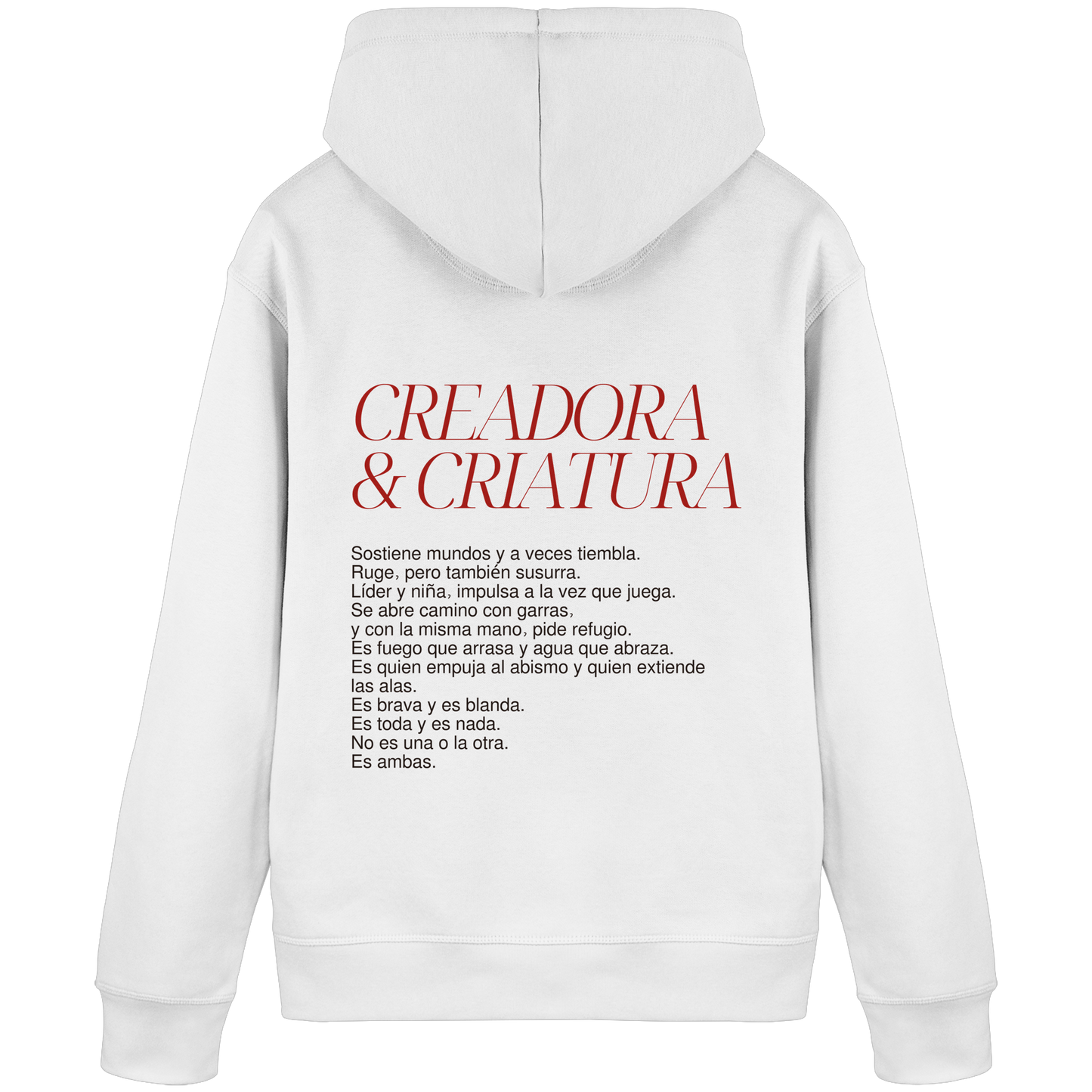 CRIATURA Y CREADORA