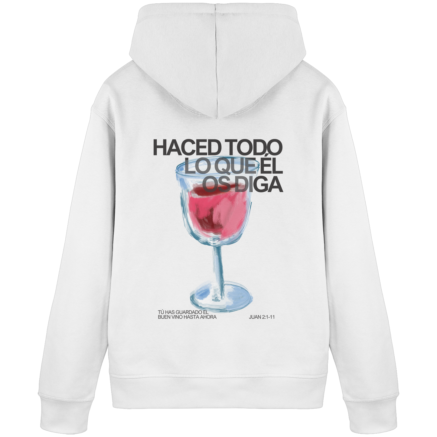 LO QUE ÉL OS DIGA SUDADERA CAPUCHA