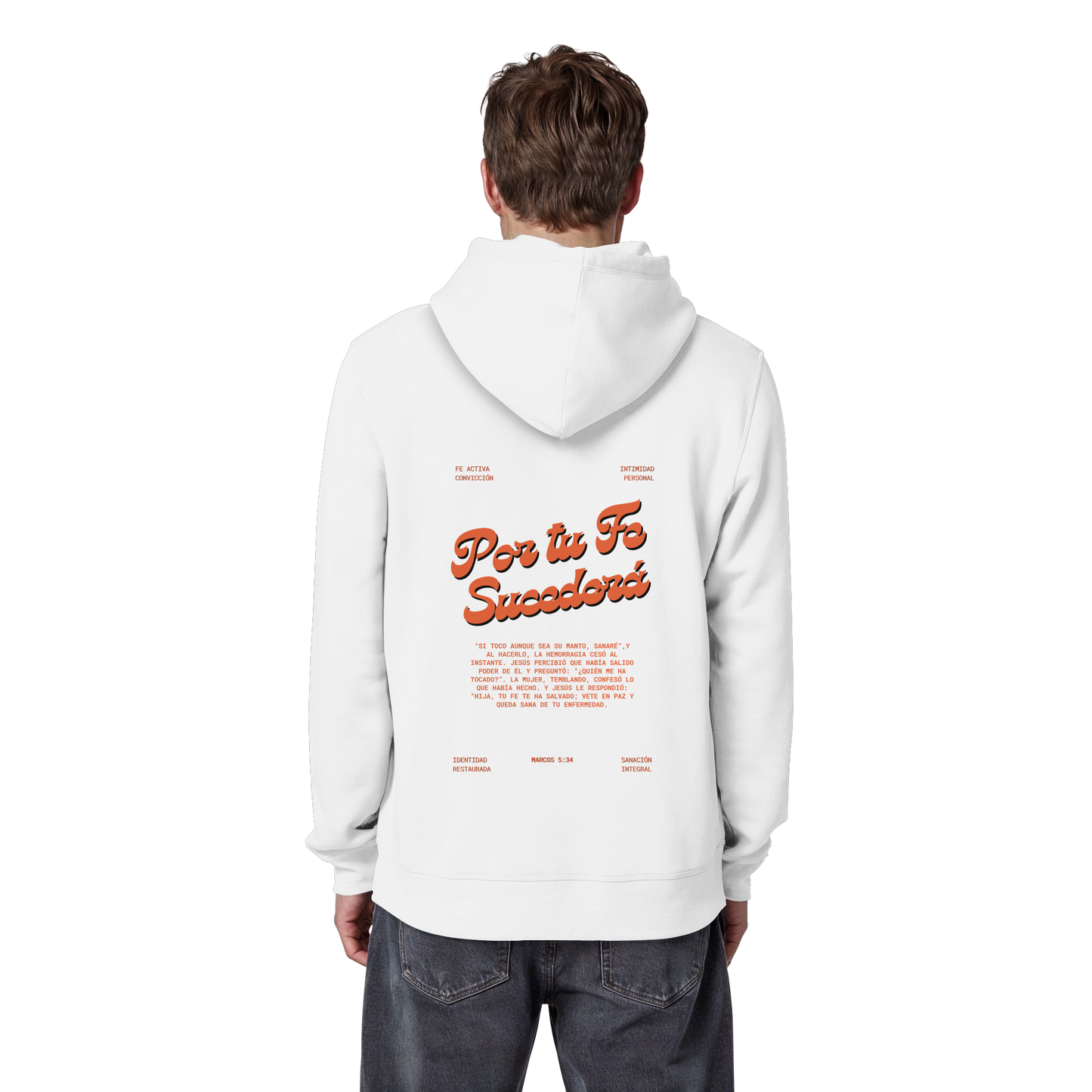POR TU FE SUDADERA CAPUCHA