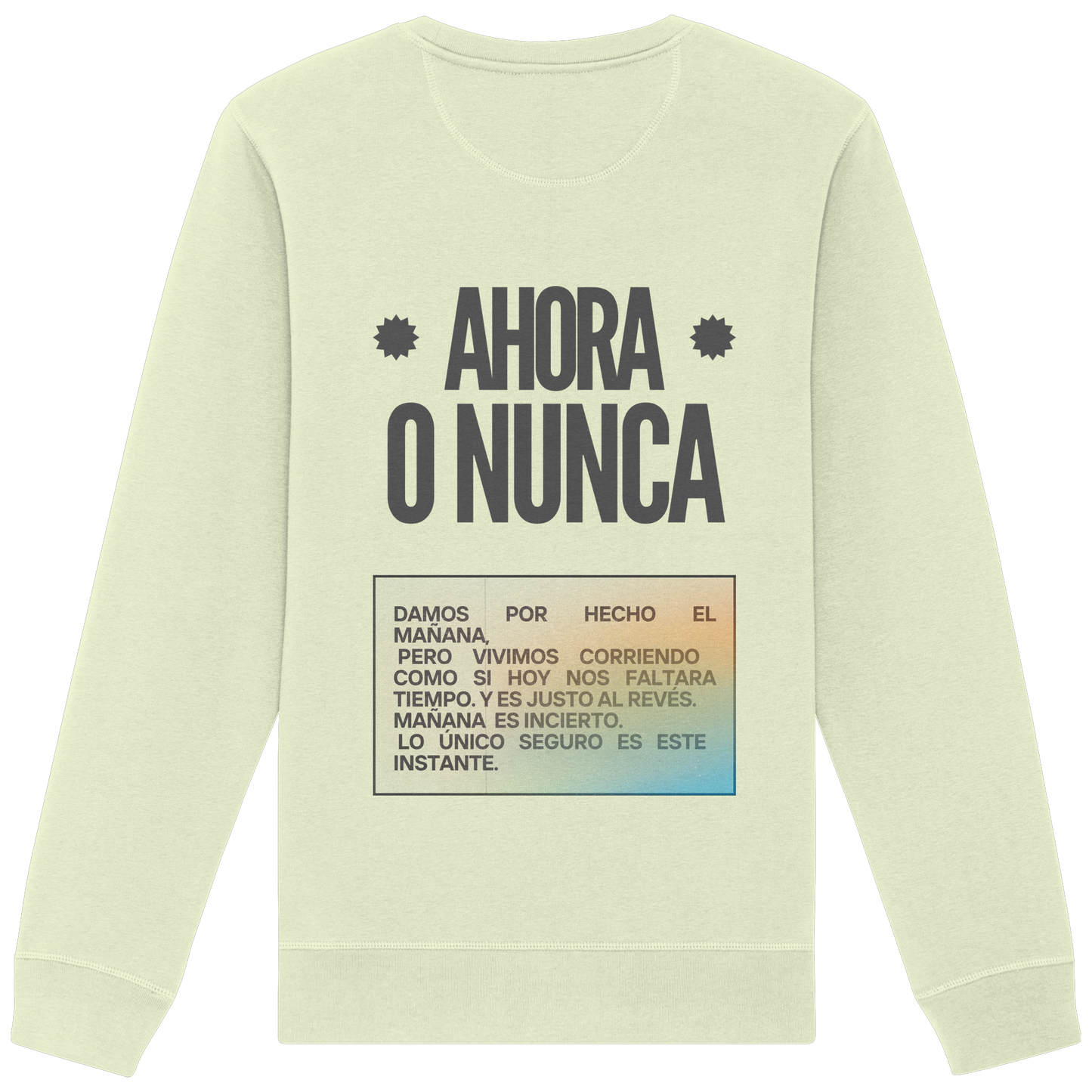 AHORA O NUNCA