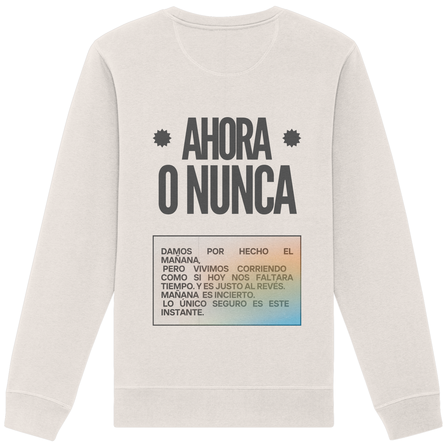 AHORA O NUNCA