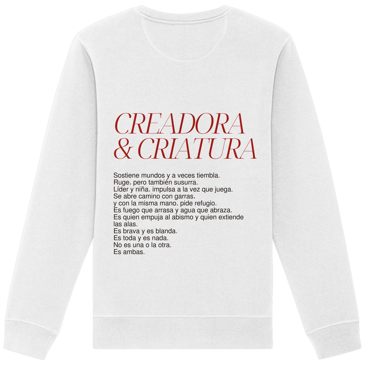 CRIATURA Y CREADORA