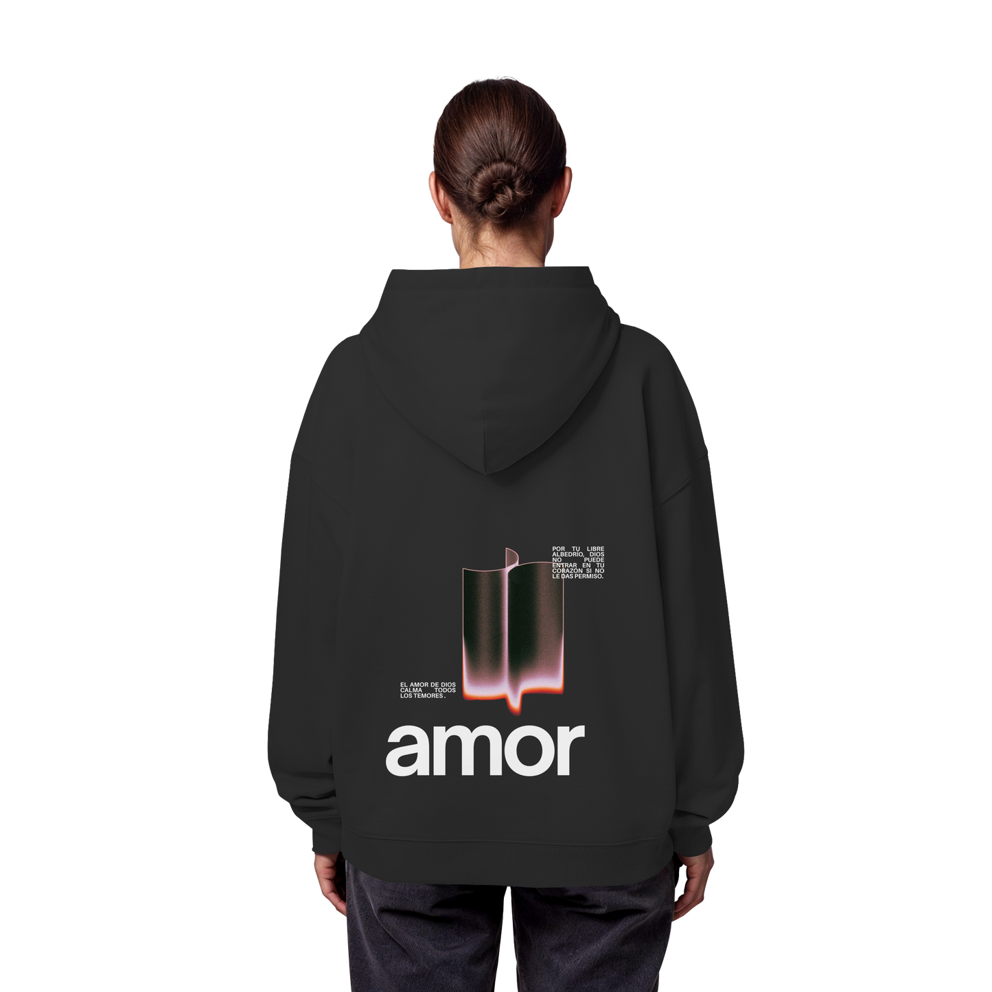 AMOR DE DIOS SUDADERA UNISEX OVERSIZE