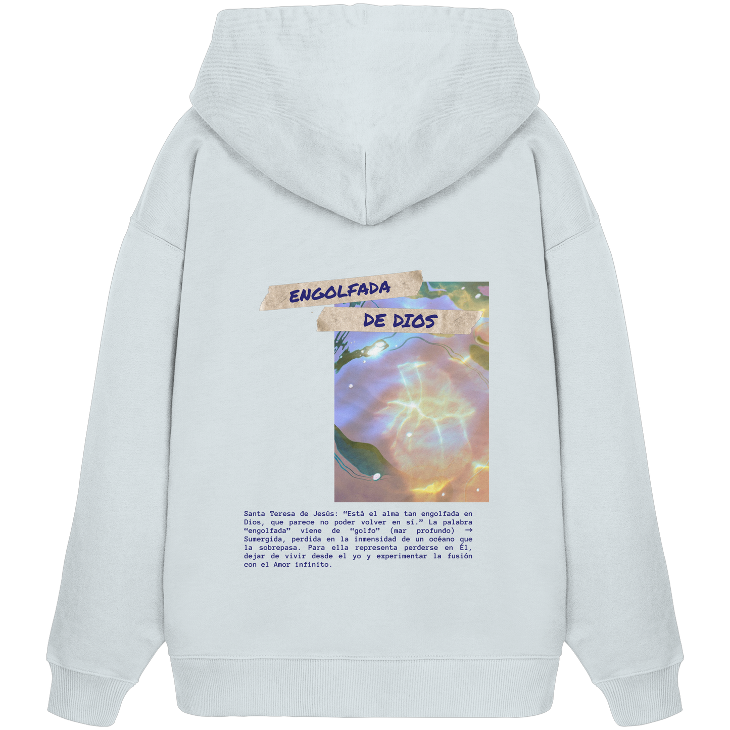 ENGOLFADA DE DIOS SUDADERA UNISEX OVERSIZE