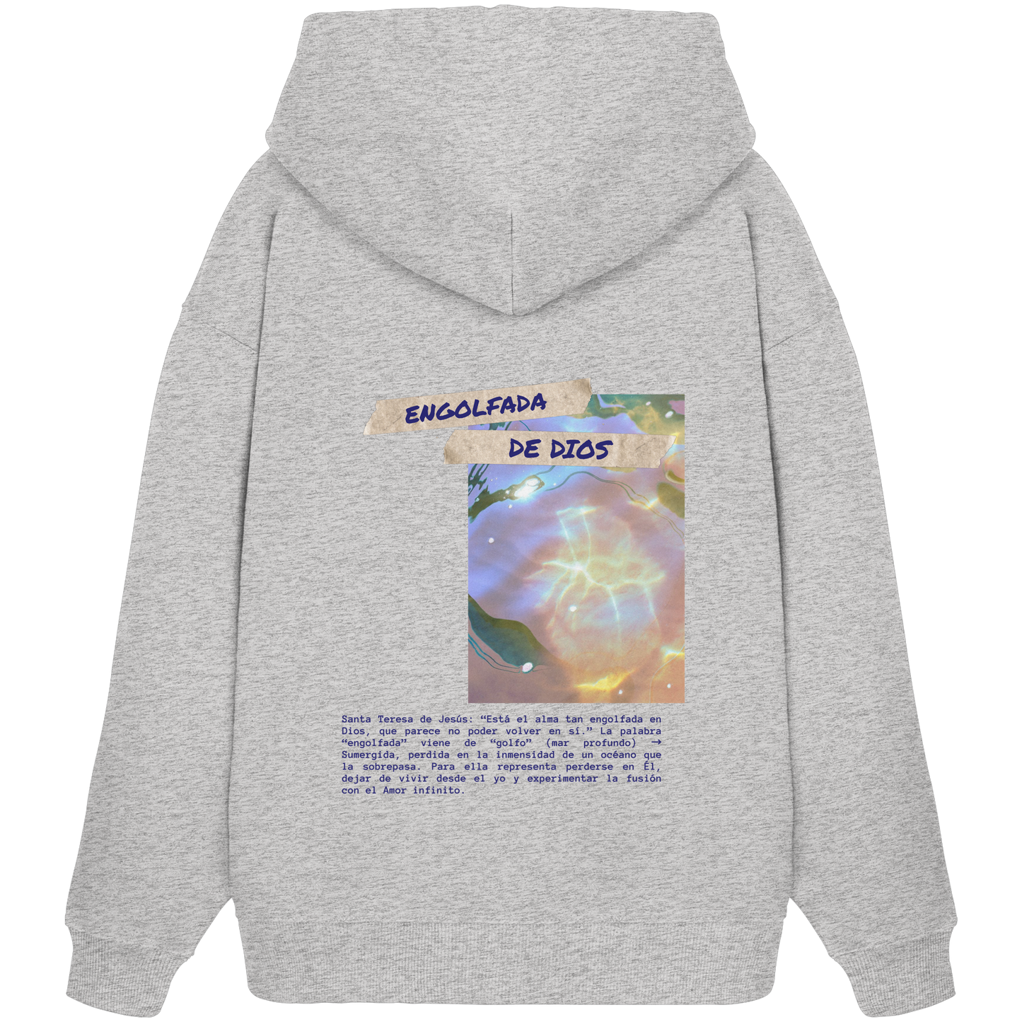 ENGOLFADA DE DIOS SUDADERA UNISEX OVERSIZE