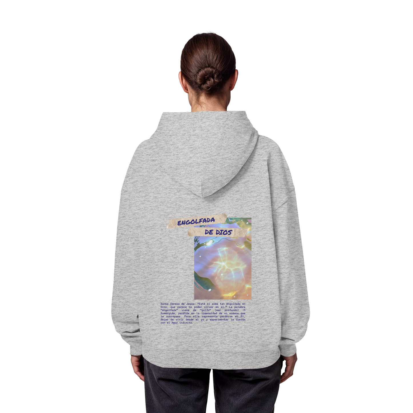 ENGOLFADA DE DIOS SUDADERA UNISEX OVERSIZE
