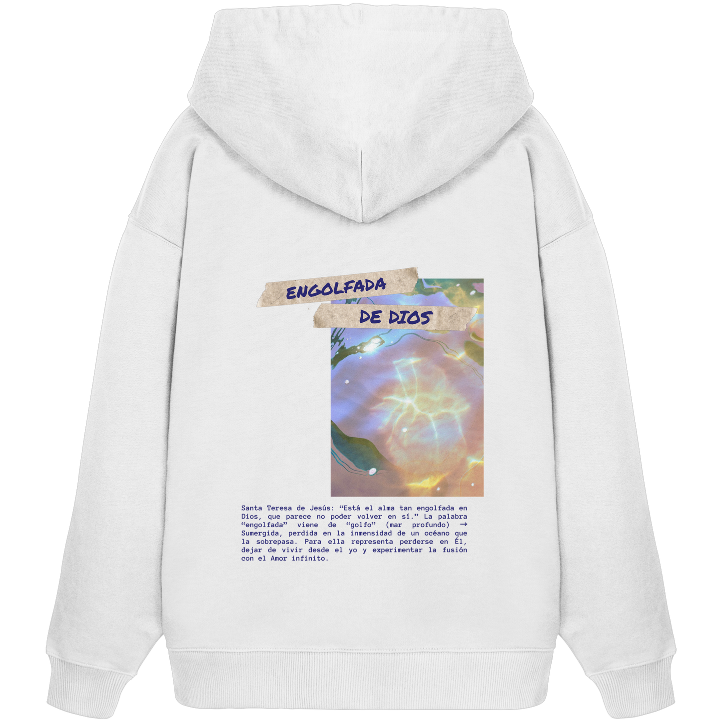 ENGOLFADA DE DIOS SUDADERA UNISEX OVERSIZE