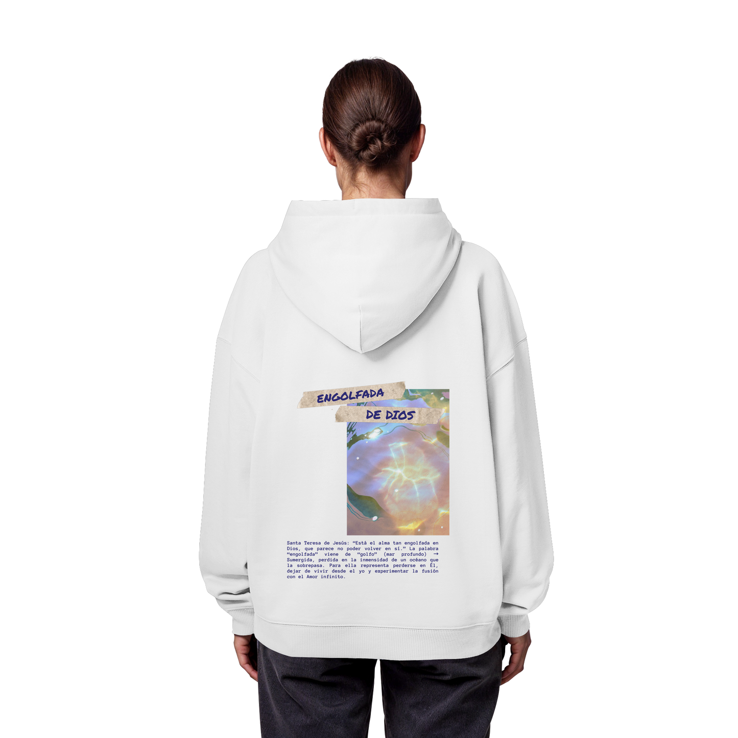 ENGOLFADA DE DIOS SUDADERA UNISEX OVERSIZE