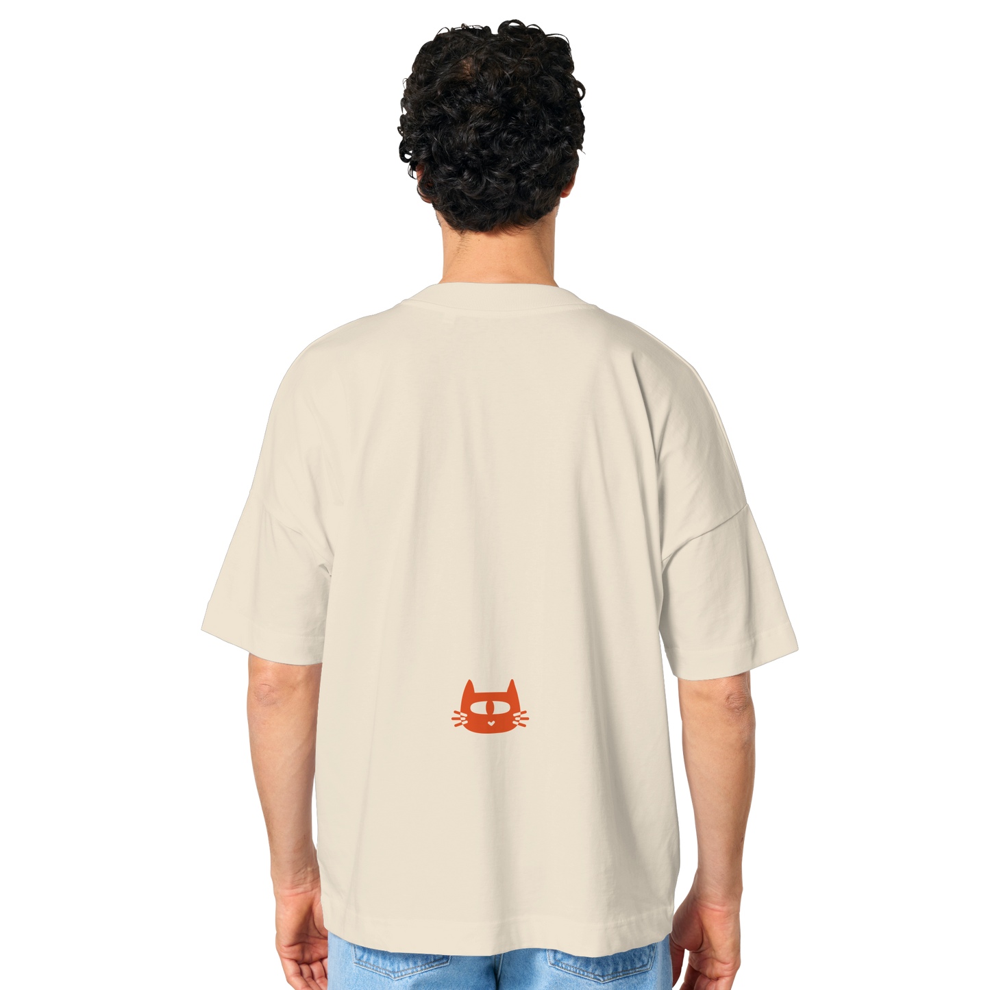 JESÚS TE AMA CAMISETA UNISEX OVERSIZE