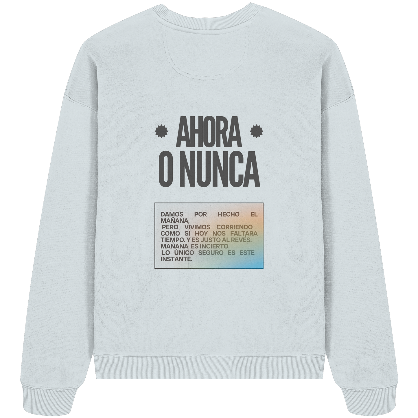 AHORA O NUNCA