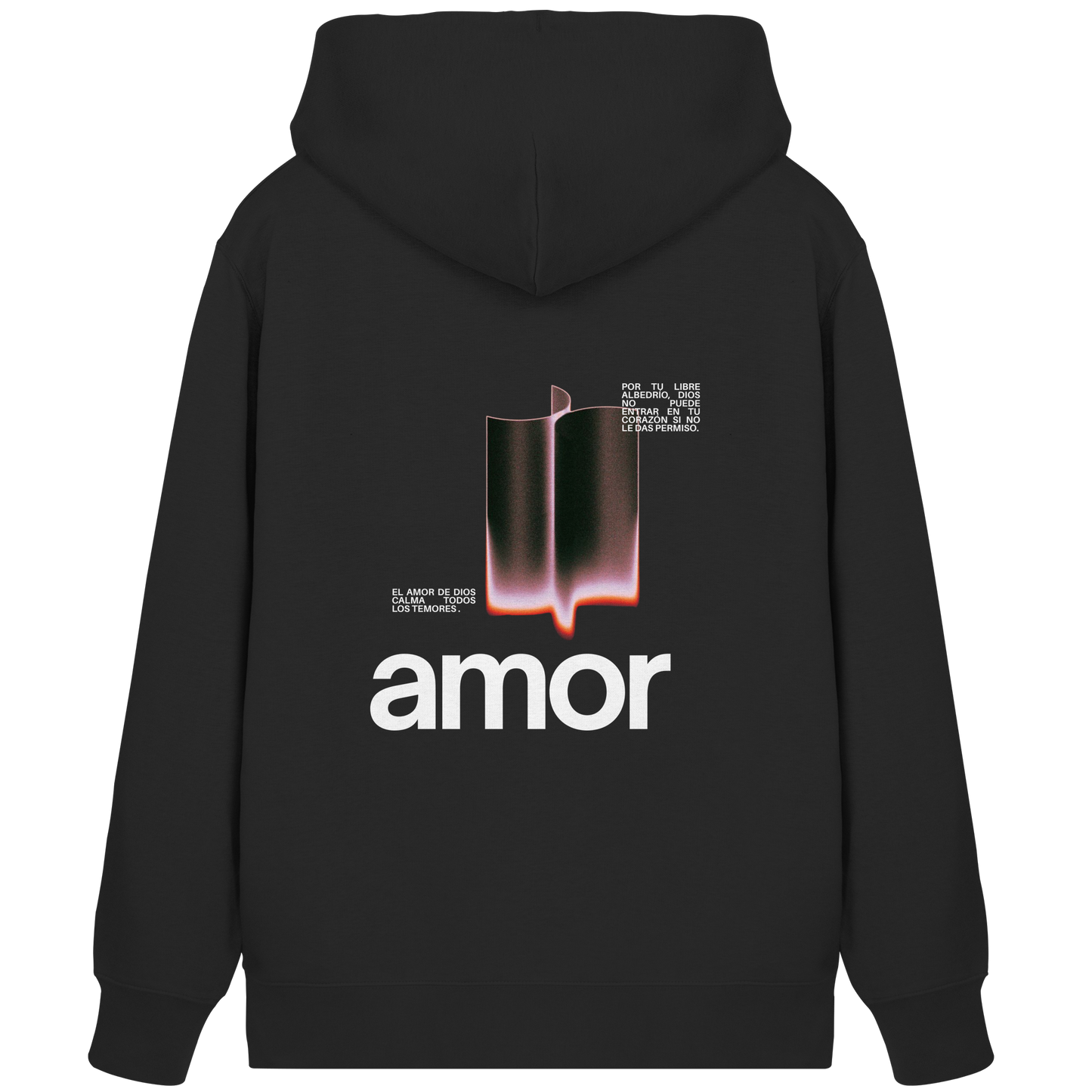 AMOR DE DIOS SUDADERA CREMALLERA