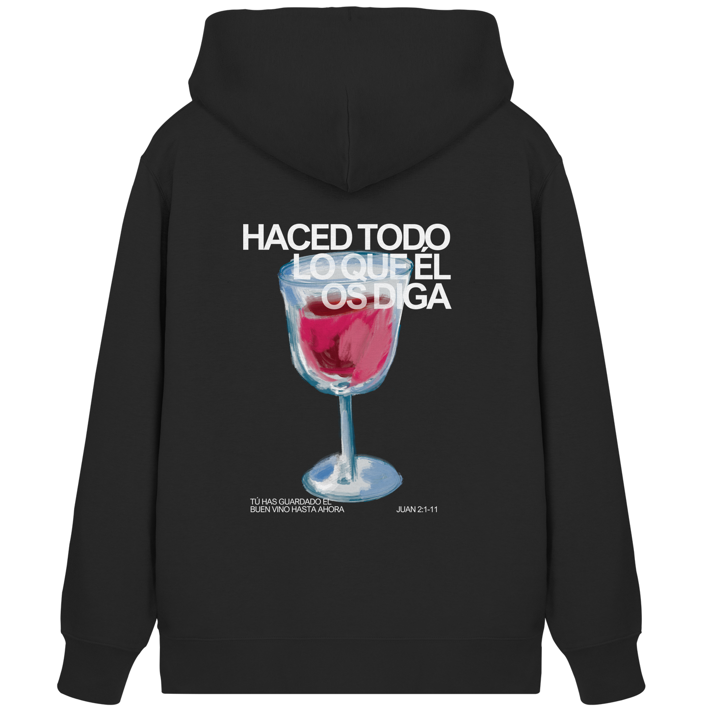 LO QUE ÉL OS DIGA SUDADERA CREMALLERA