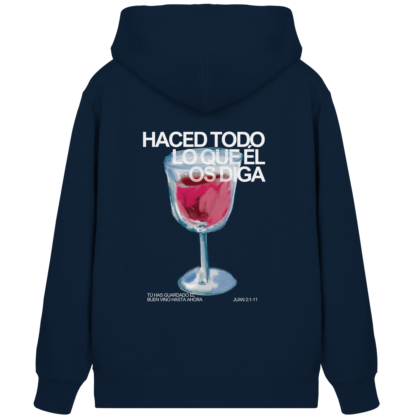 LO QUE ÉL OS DIGA SUDADERA CREMALLERA