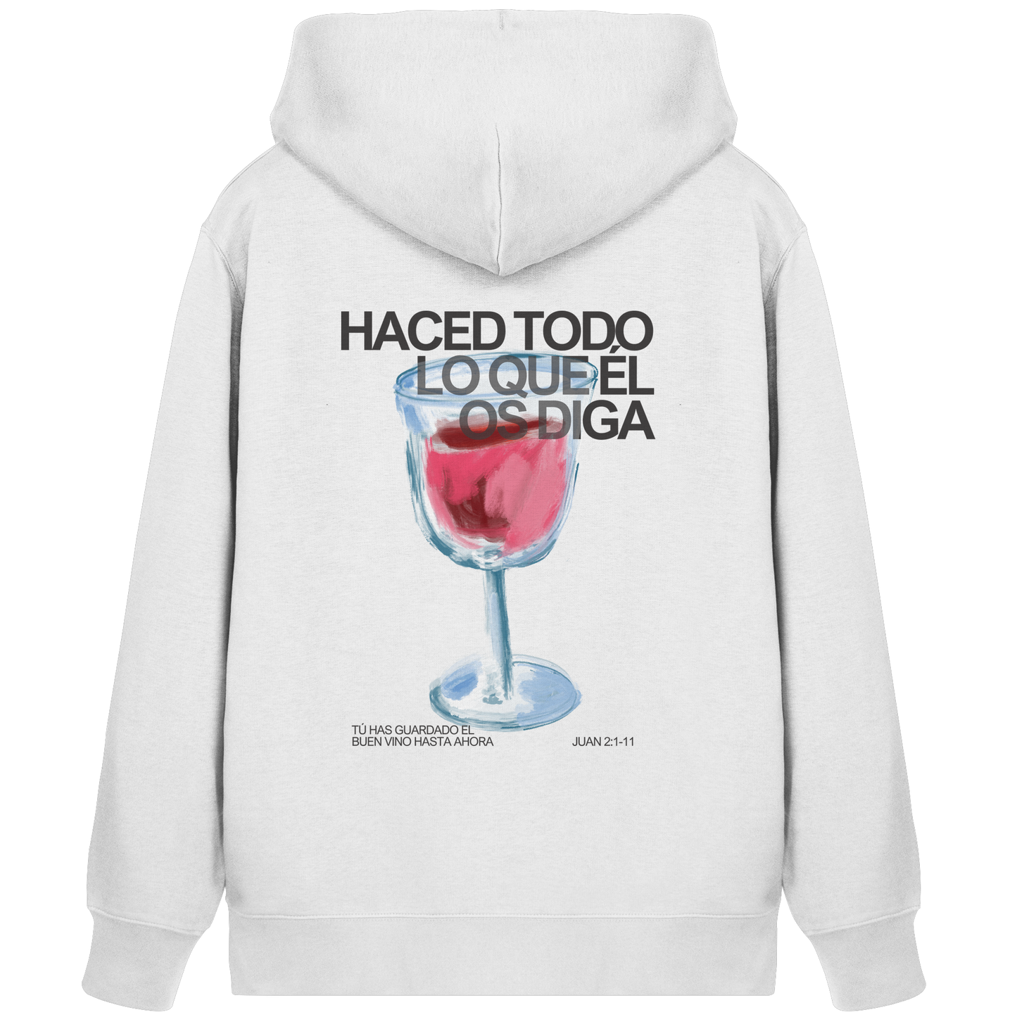 LO QUE ÉL OS DIGA SUDADERA CREMALLERA