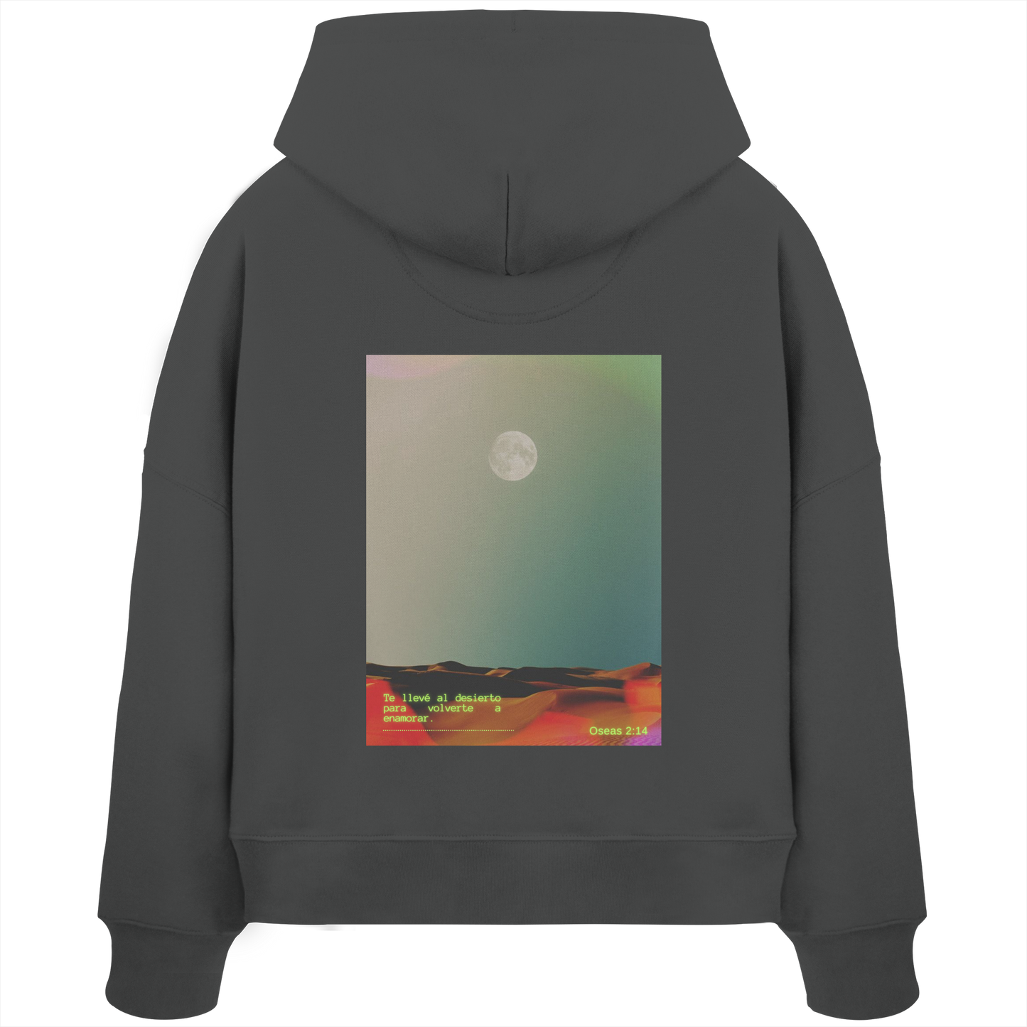 DESIERTO SUDADERA BOXY CAPUCHA