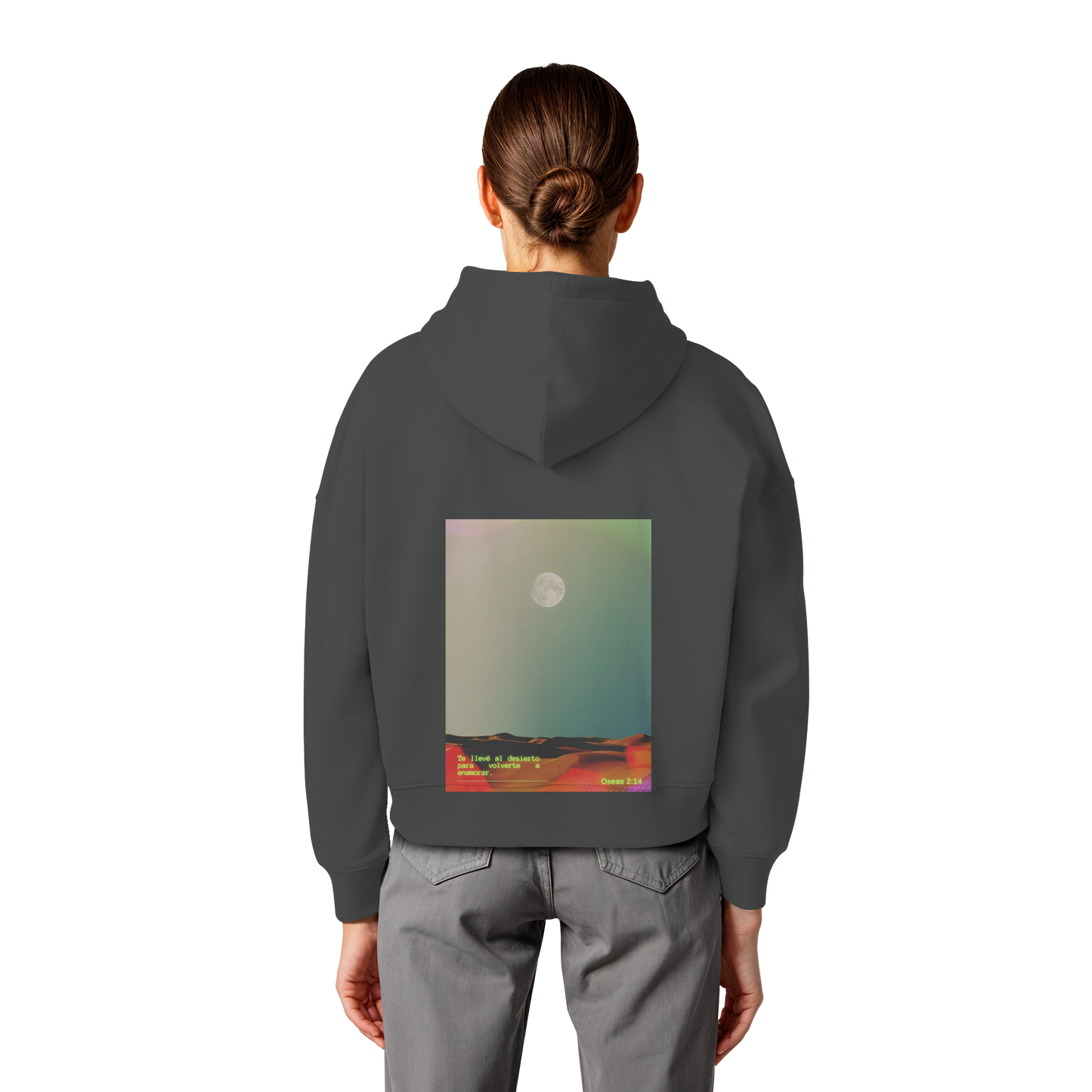 DESIERTO SUDADERA BOXY CAPUCHA