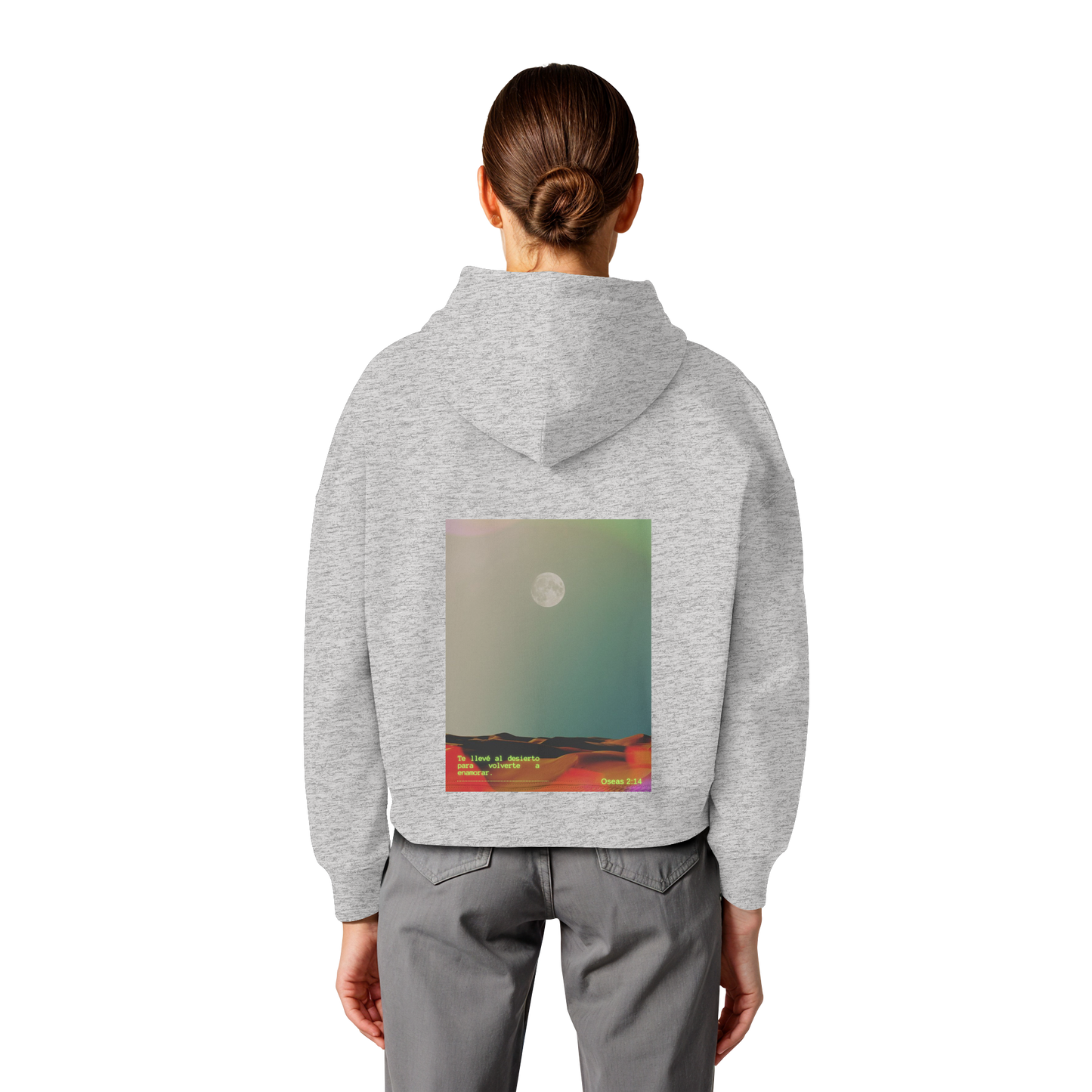 DESIERTO SUDADERA BOXY CAPUCHA