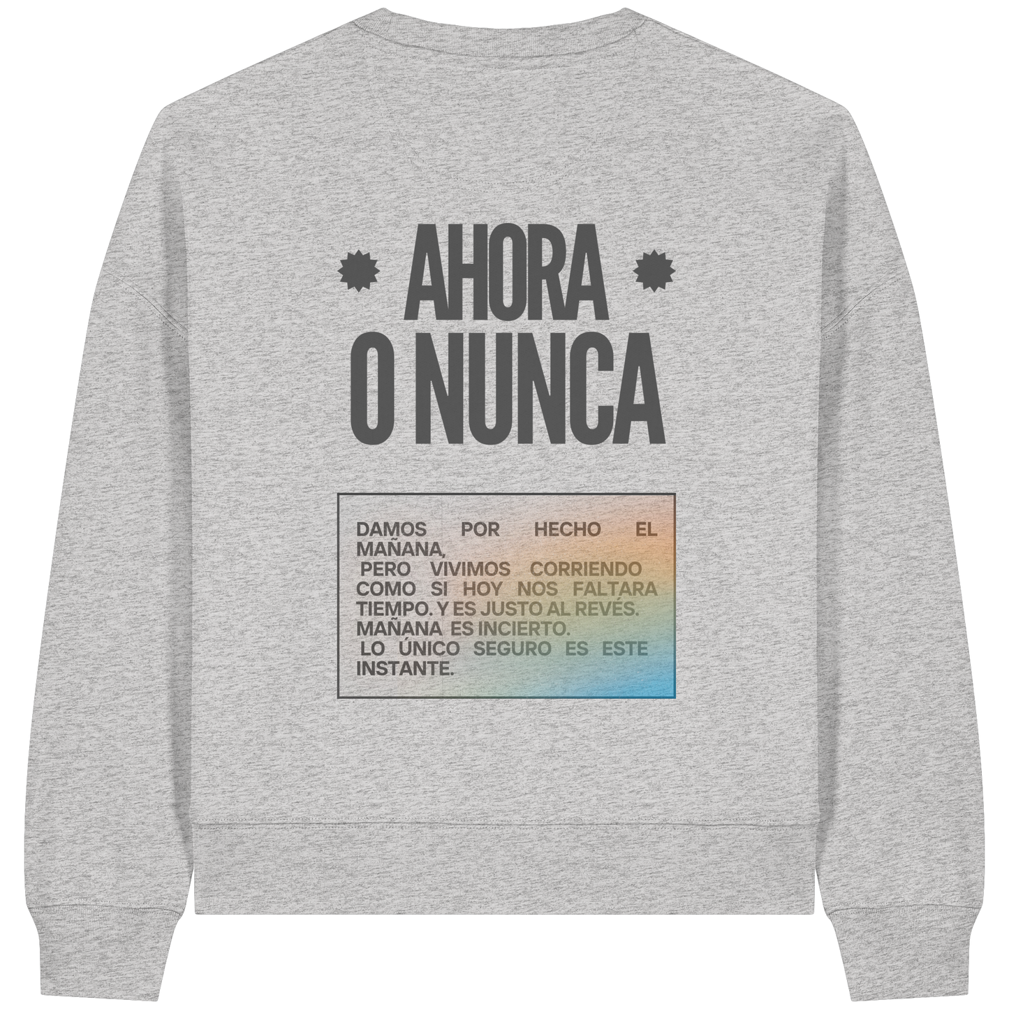 AHORA O NUNCA