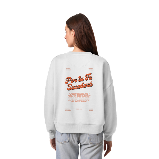 POR TU FE SUDADERA BOXY