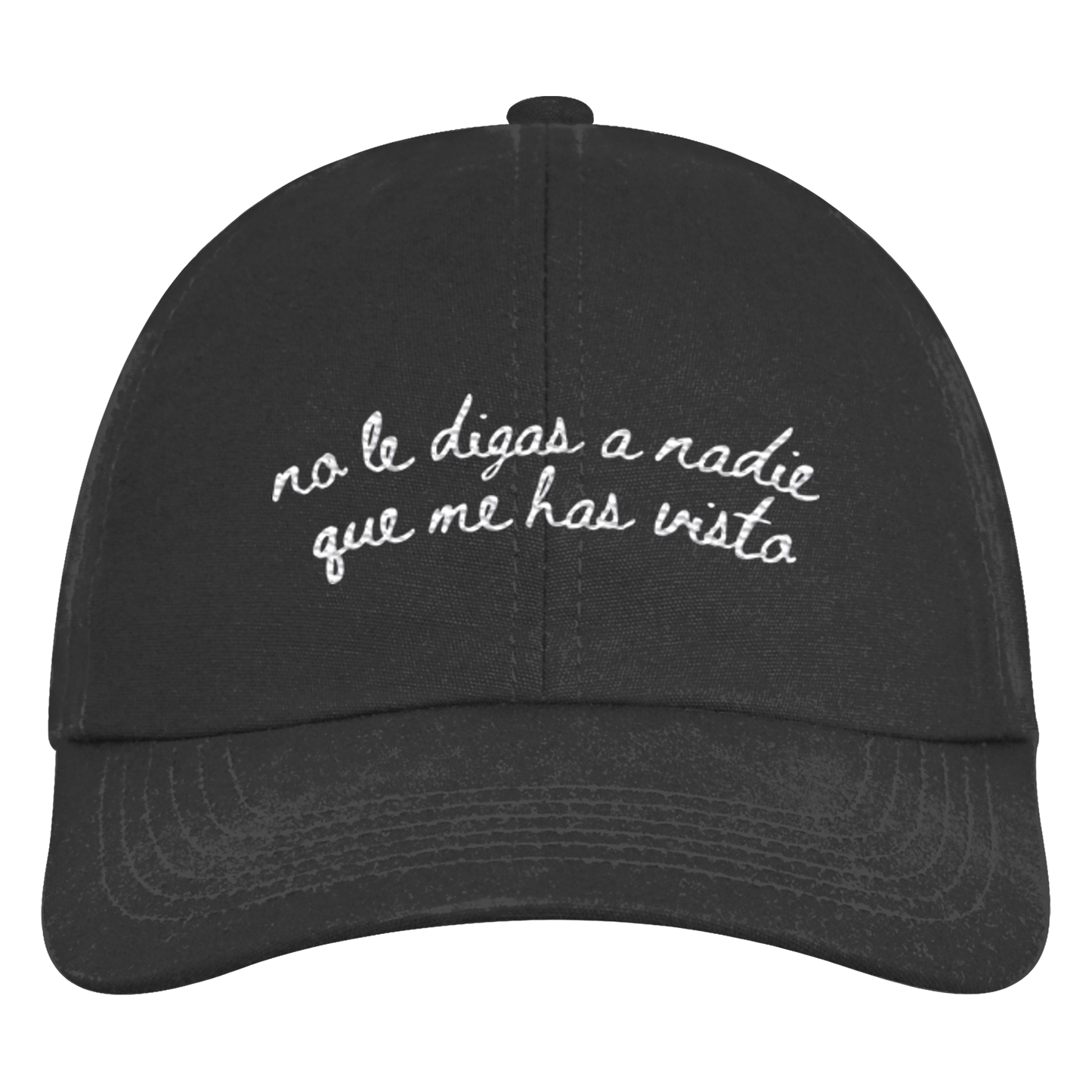 No le digas a nadie que me has visto