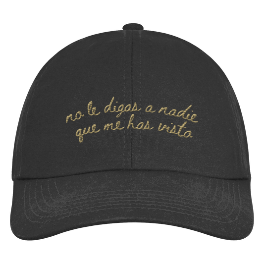 No le digas a nadie que me has visto