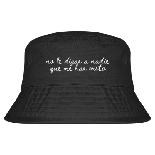 No le digas a nadie que me has visto