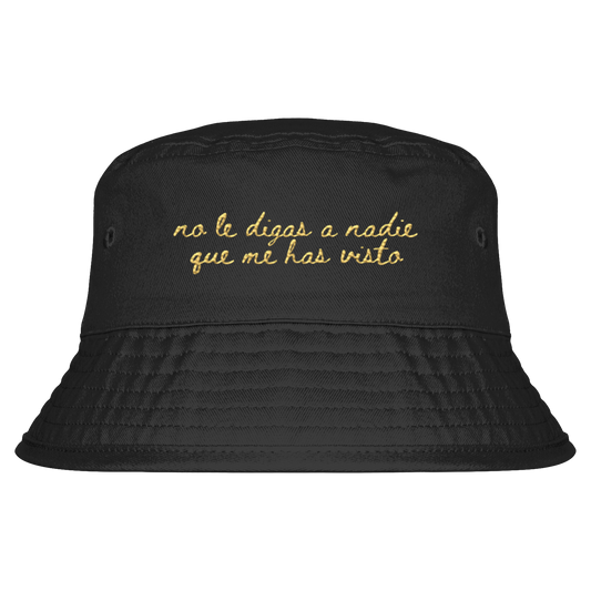 No le digas a nadie que me has visto