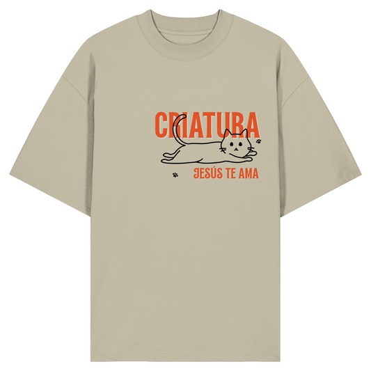 JESÚS TE AMA CAMISETA UNISEX OVERSIZE