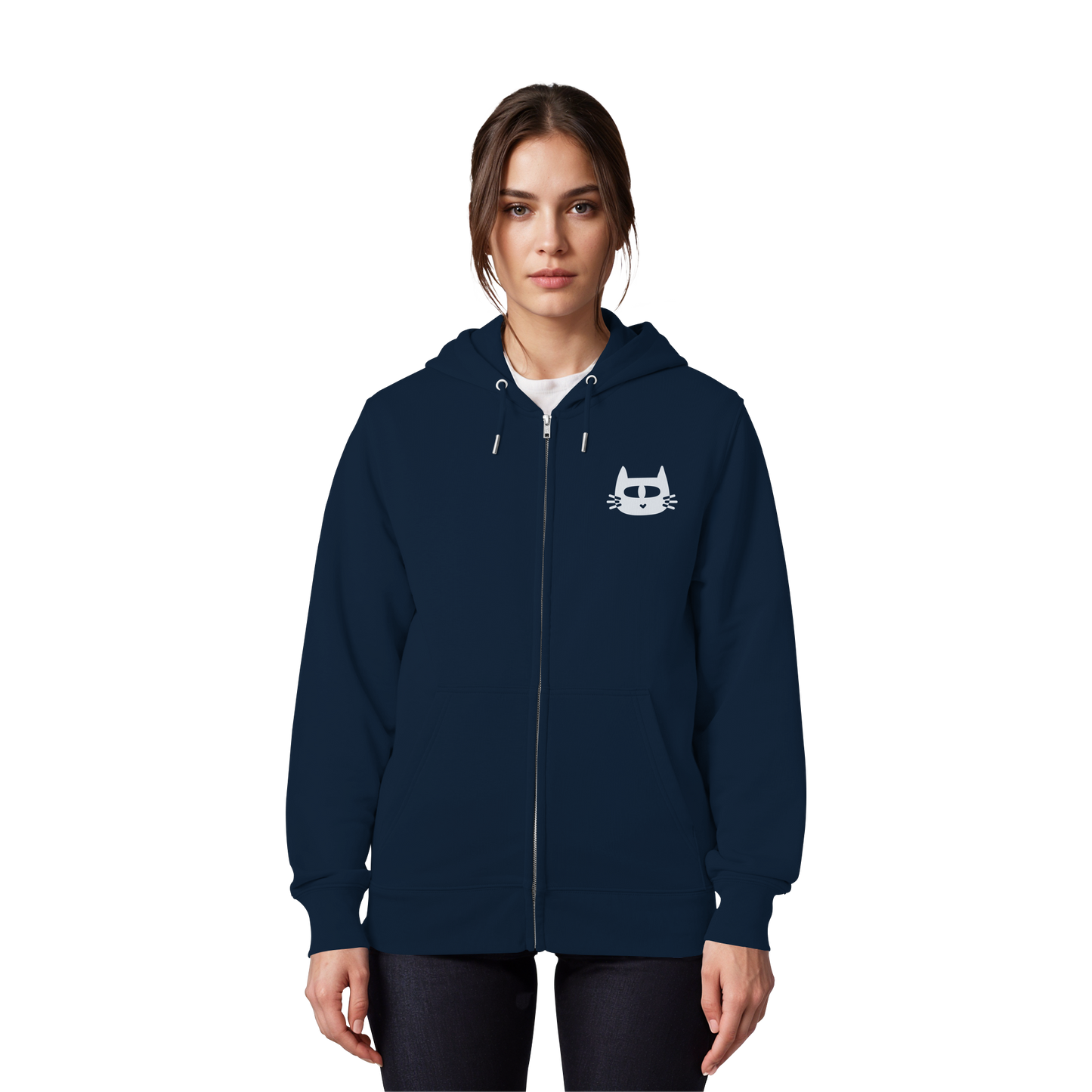 LO QUE ÉL OS DIGA SUDADERA CREMALLERA