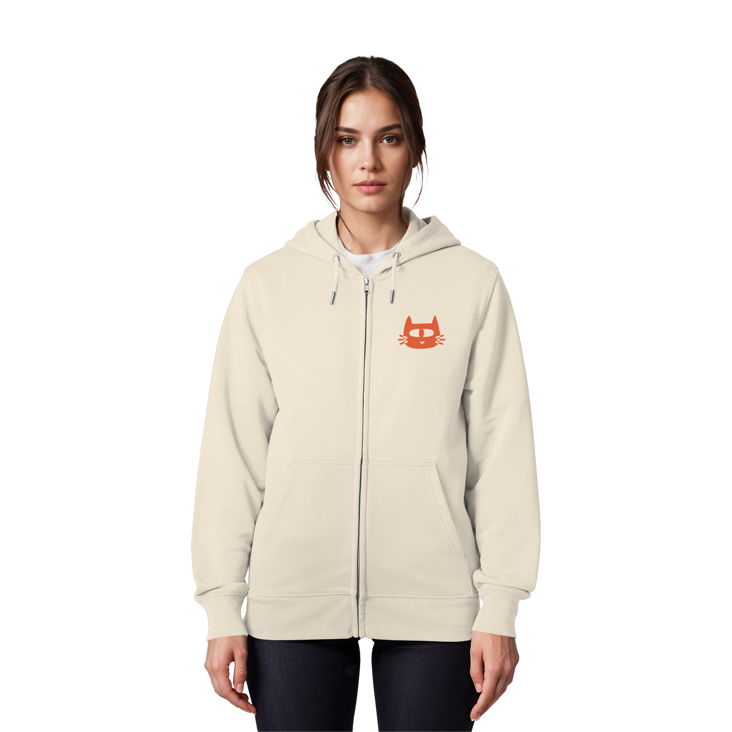 A TU MANERA SUDADERA CREMALLERA UNISEX