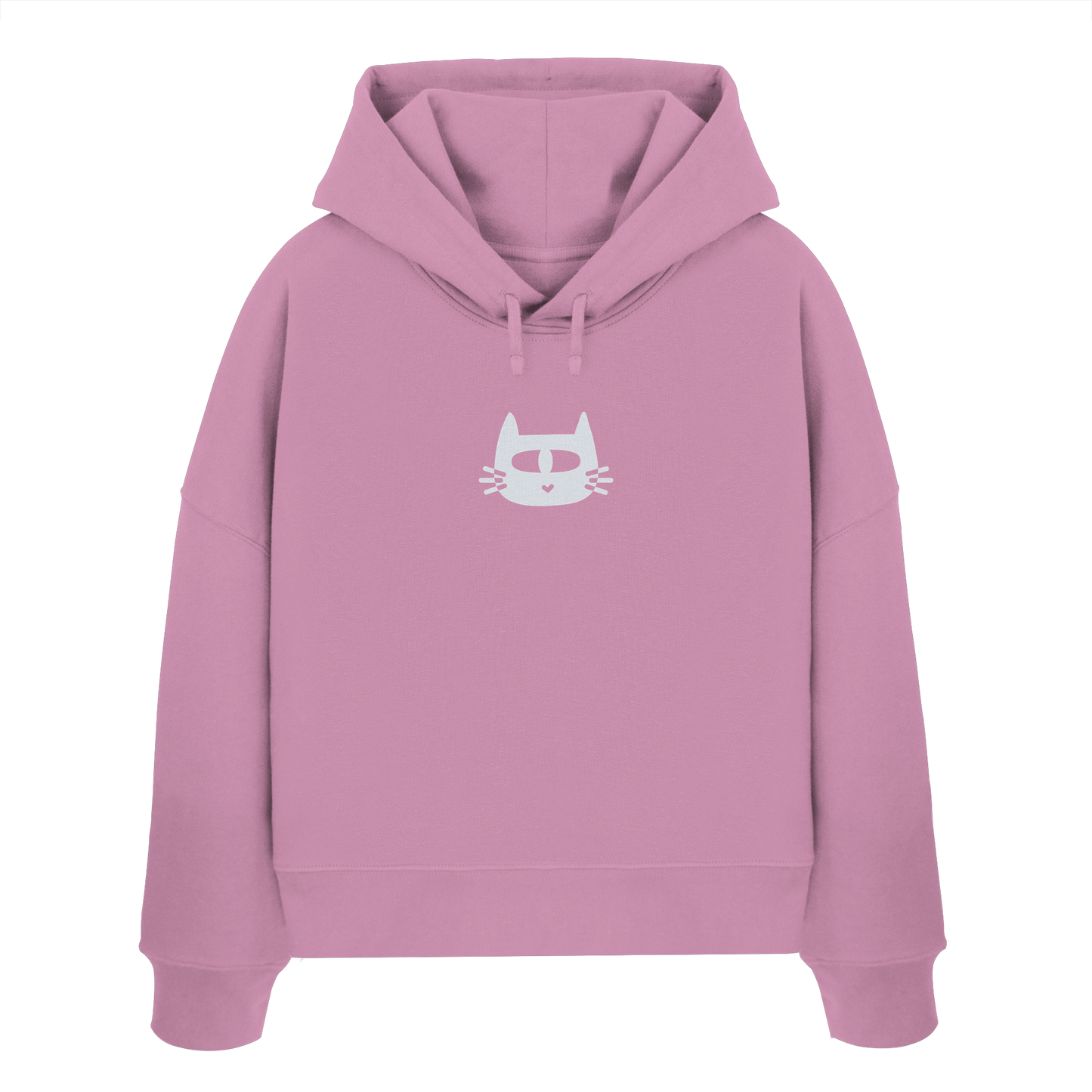 LO QUE ÉL OS DIGA SUDADERA BOXY CAPUCHA
